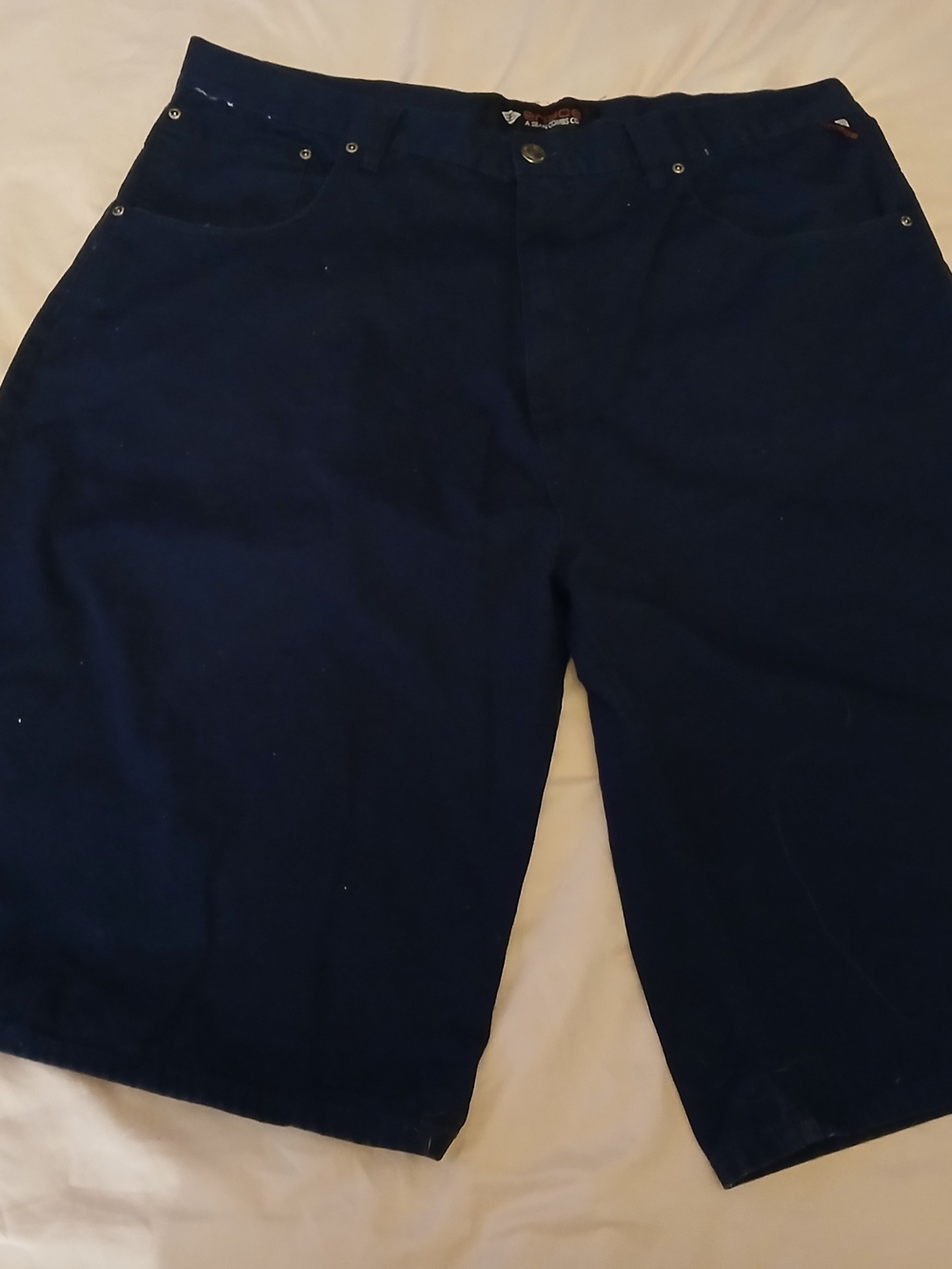 Enyce Navy Blue Flat Front Men's Shorts